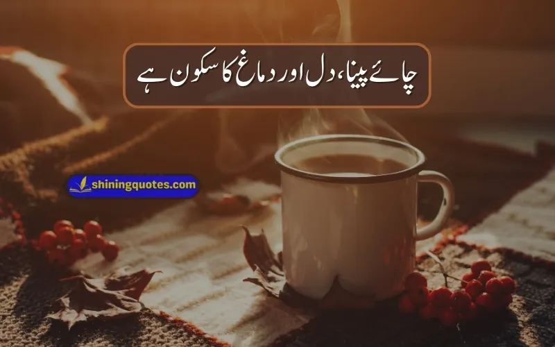 Tea Quotes in Urdu