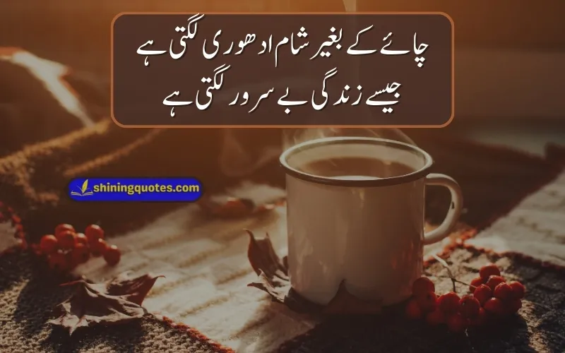 Tea Quotes in Urdu