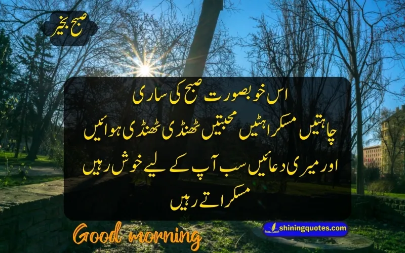 Good Morning Islamic Quotes in Urdu