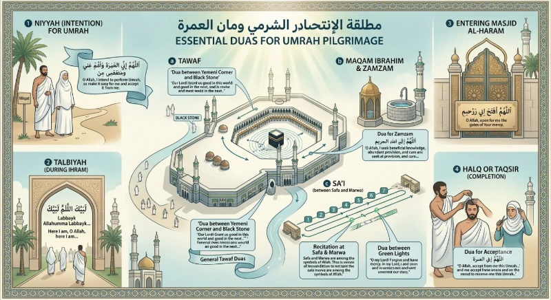 Duas to Recite During Umrah 