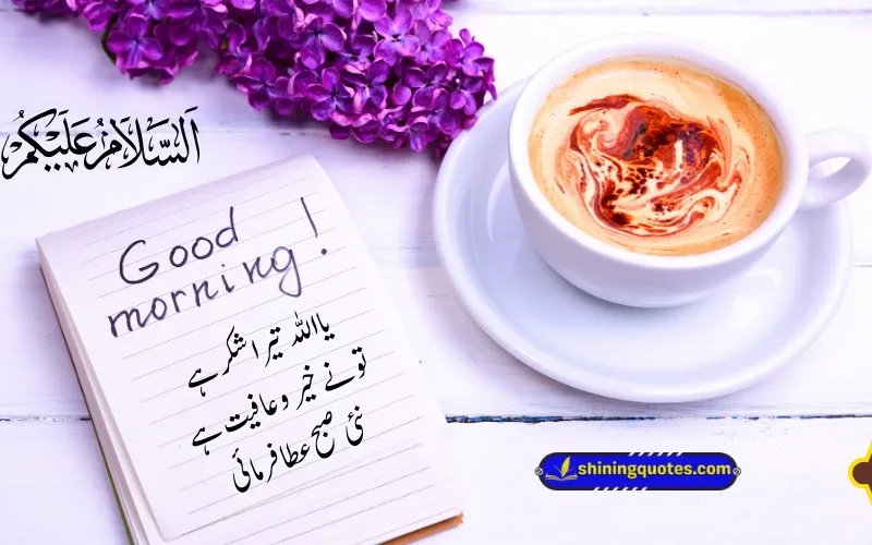 Good Morning Quotes in Urdu English Text