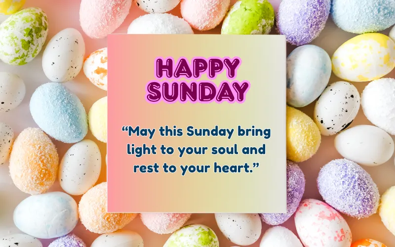 Happy Sunday Blessings