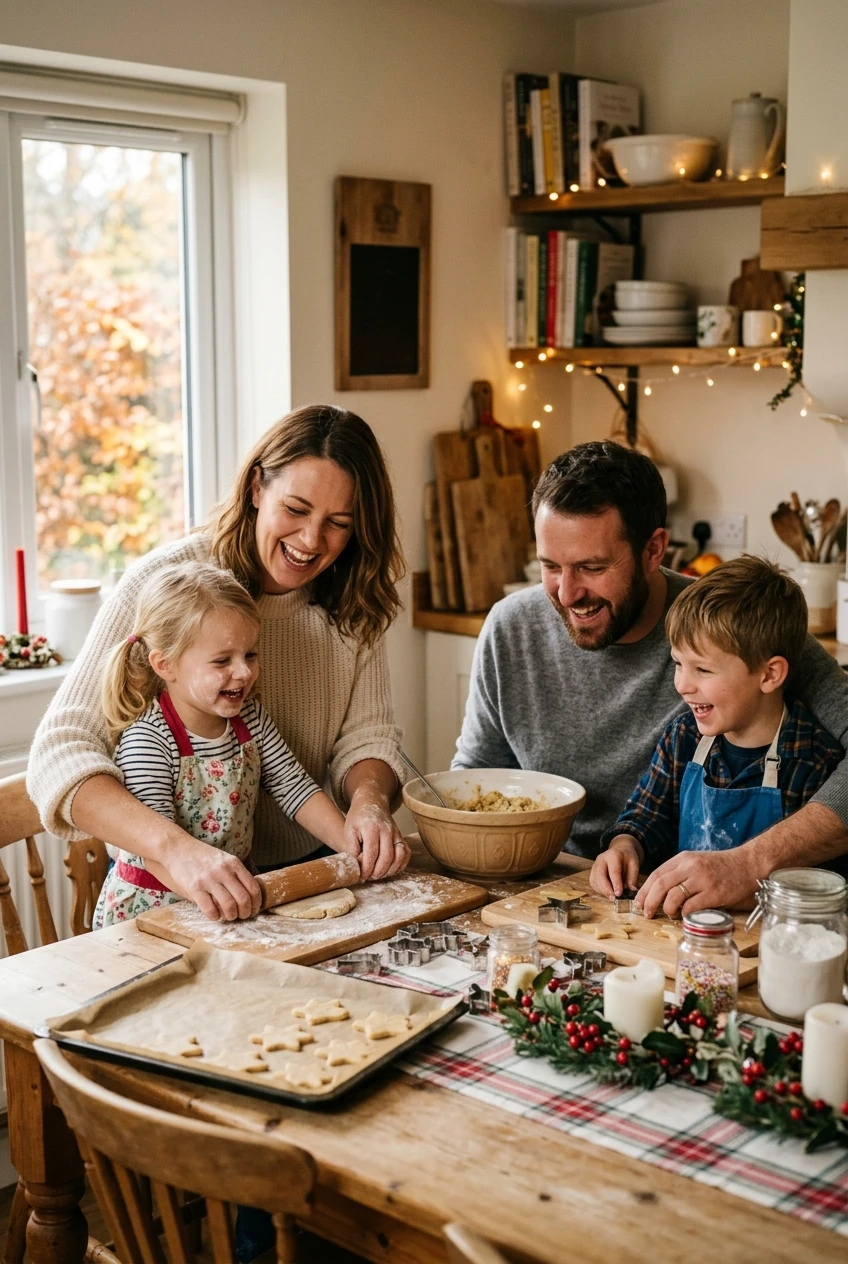 Joyful family tradition