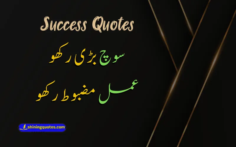 Heart-Touching Success Urdu Quotes