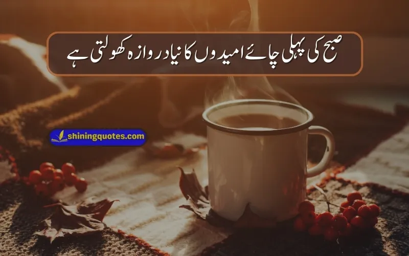 Chai Quotes in Urdu