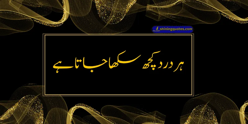 Short Quotes in Urdu