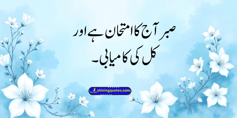 Sabr Quotes