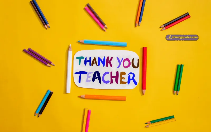 Thank You Teacher