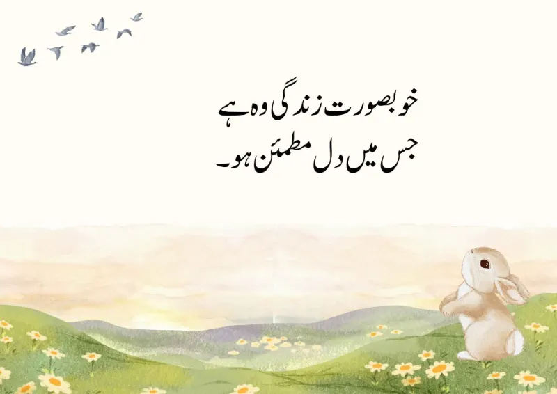 Aesthetic Quotes in Urdu