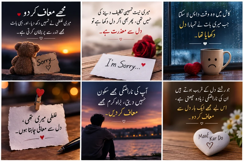 Urdu Sorry Quotes
