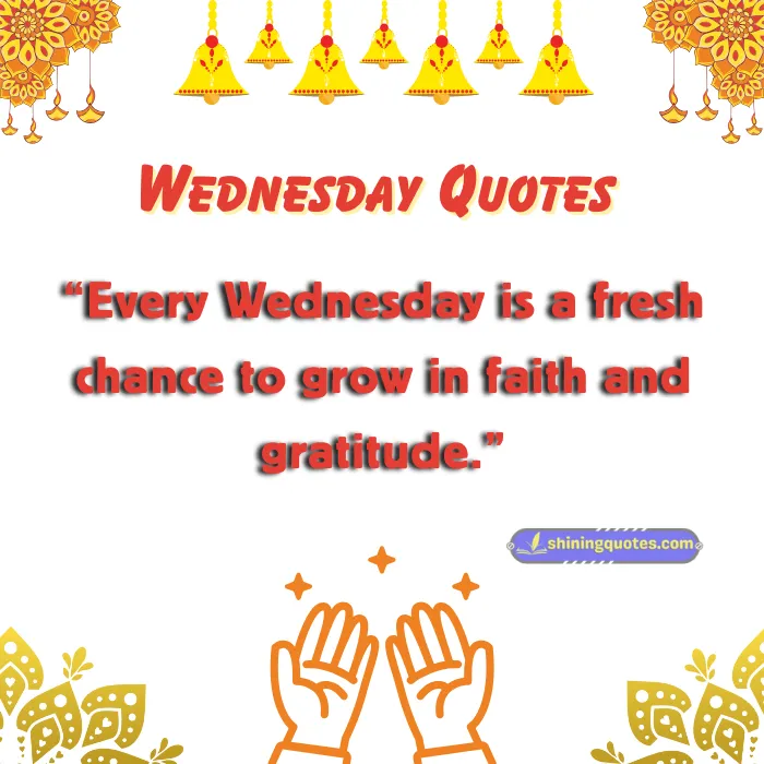 Wednesday Quotes Blessings