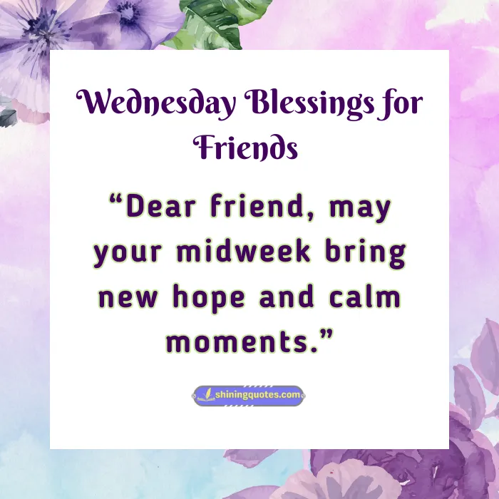 Wednesday Morning Blessings