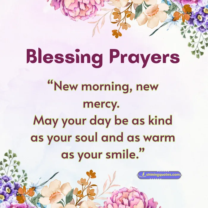 Wednesday Morning Blessings